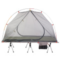 NPOT High quality tent with bed metal outside tent